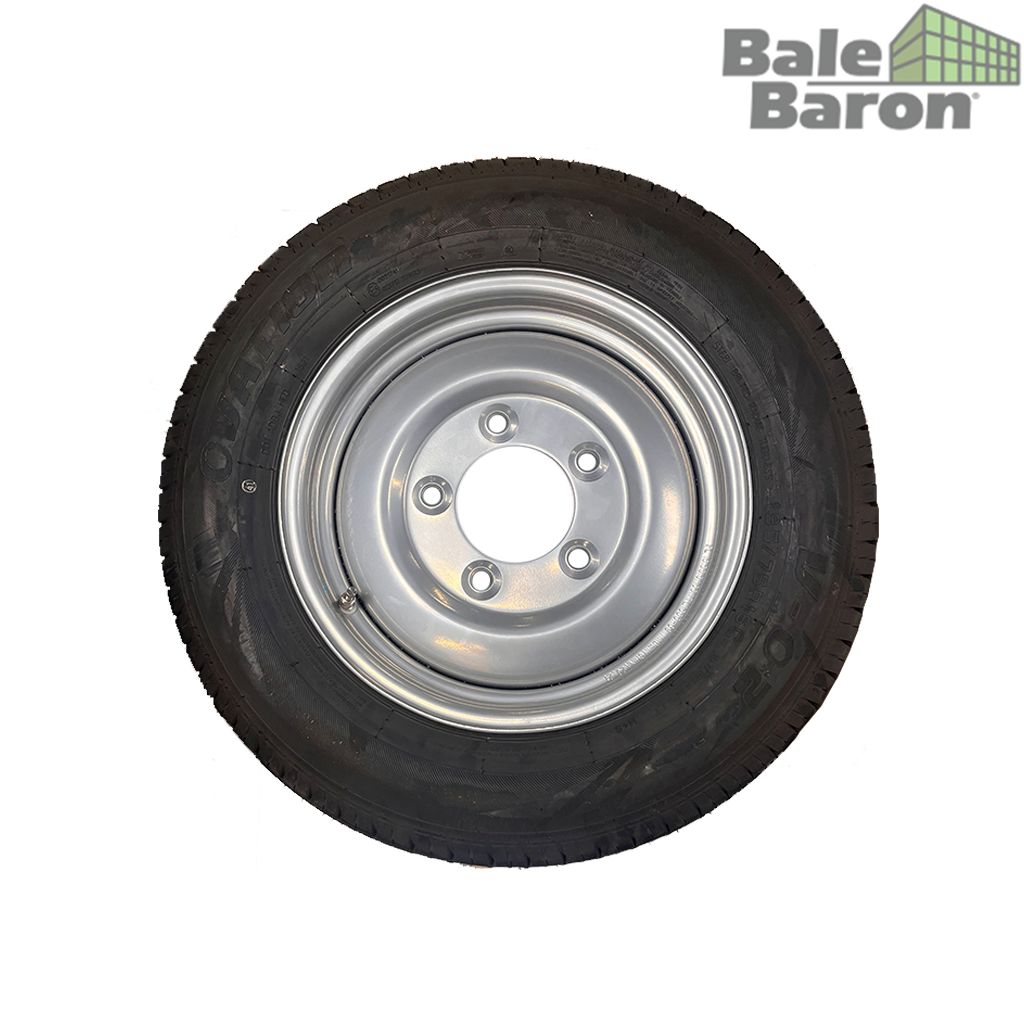 195/75R16 Tyre on 5 Stud Rim 165 PCD