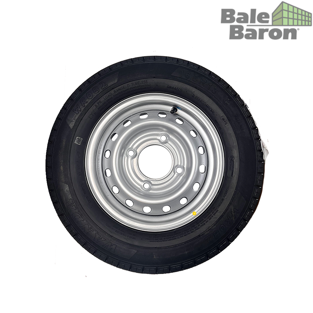 165 R13 on 4 Stud Rim 139.7 PCD