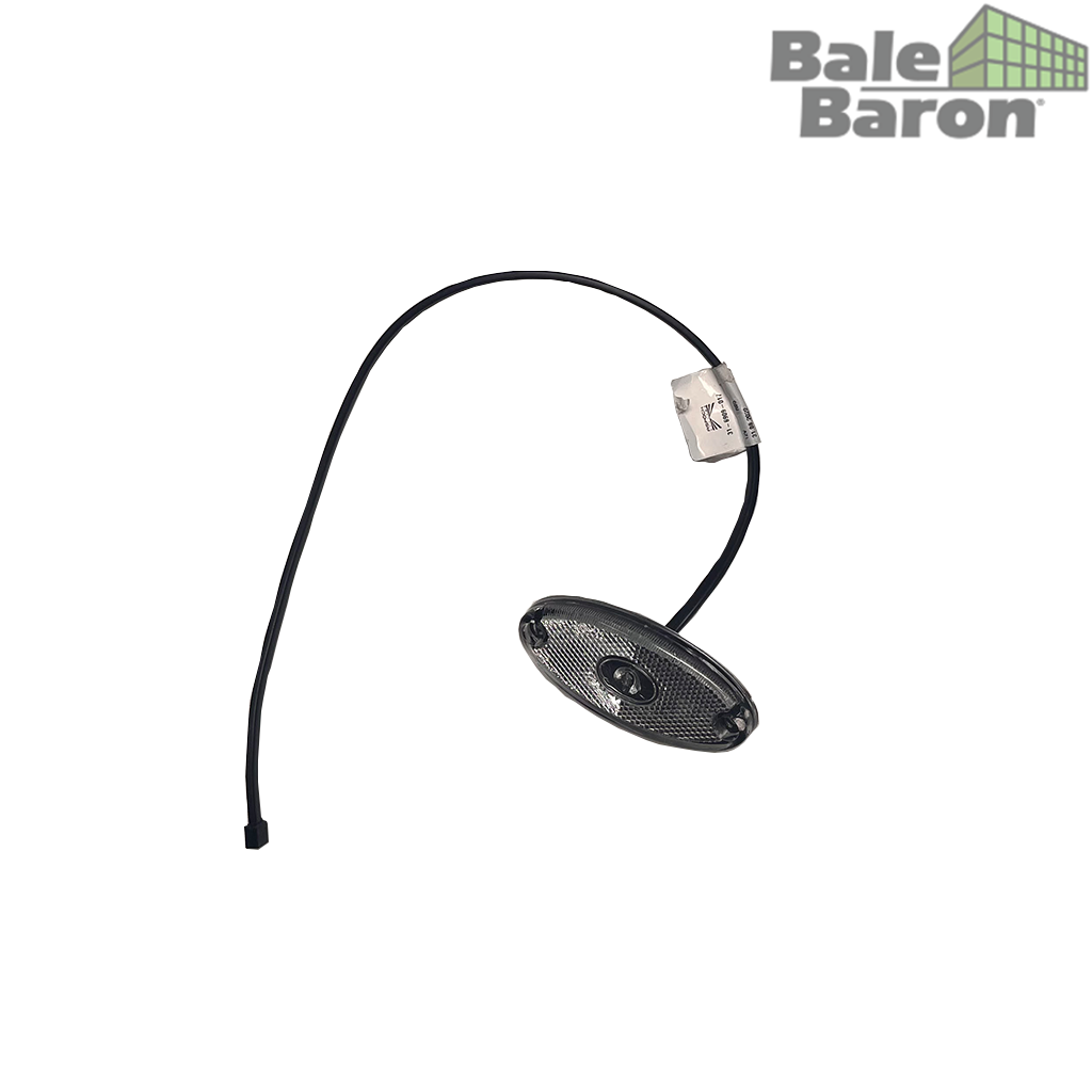 Clear LED Oval Marker Light