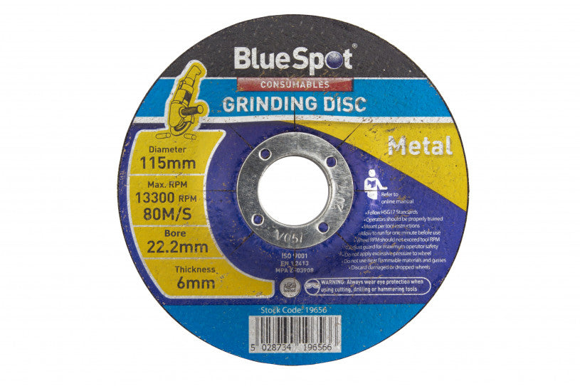 115mm (4.5") Metal Grinding Disc