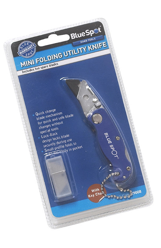 Mini Folding Utility Knife With Blades
