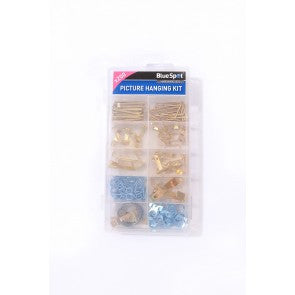 200 Pce Assorted Picture Hanging Set