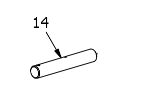 1.25" x 8" Pin Greasable