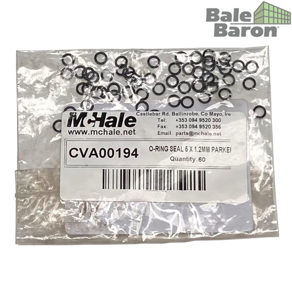 CVA00194 - O-RING SEAL 5 X 1.2MM PARKER