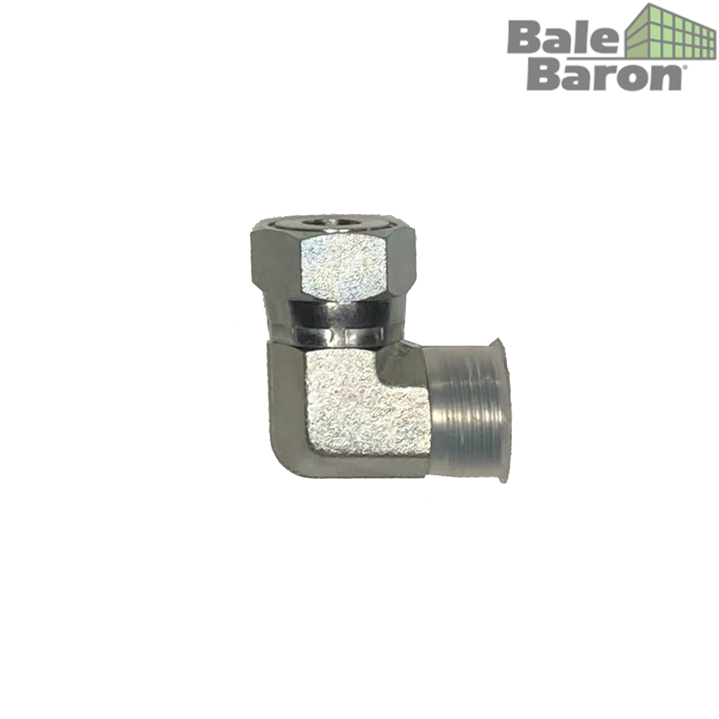 FF6500-12-12 - 3/4" Male ORFS (1-3/16-12) x 3/4" Female ORFS Swivel (1-3/16-12) 90° Elbow