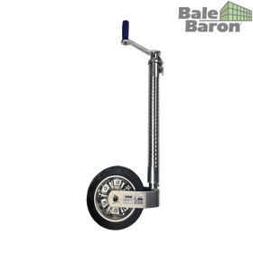 48mm Heavy Duty Ribbed Jockey Wheel