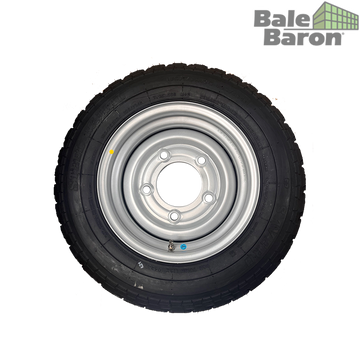 185/70R13 Tyre on 5 Stud Rim 165 PCD