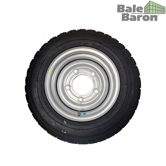 185/70R13 Tyre on 5 Stud Rim 165 PCD