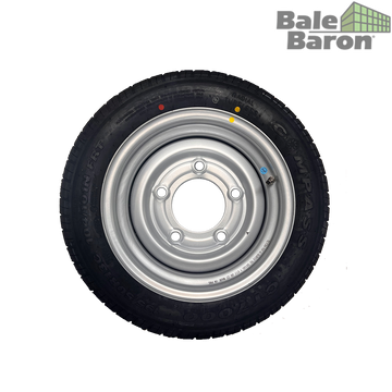 195/50R13 Tyre on 5 Stud Rim 165 PCD