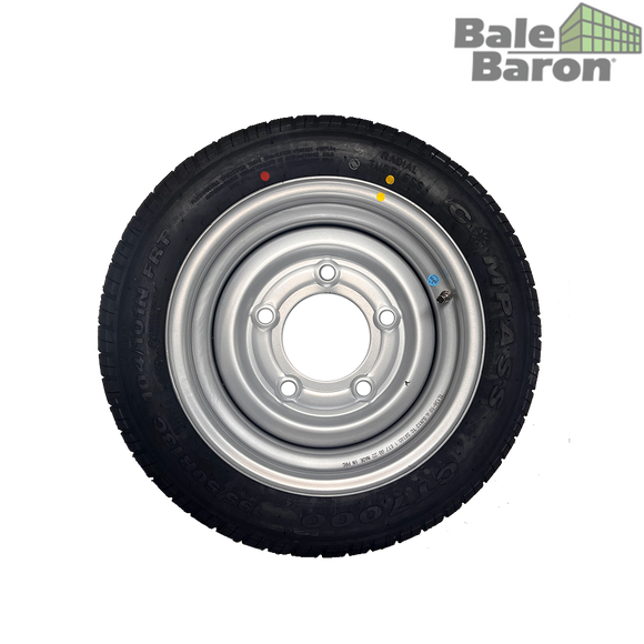 195/50R13 Tyre on 5 Stud Rim 165 PCD