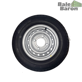 165 R13 on 4 Stud Rim 139.7 PCD
