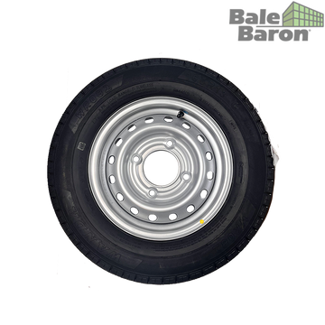 165 R13 on 4 Stud Rim 139.7 PCD