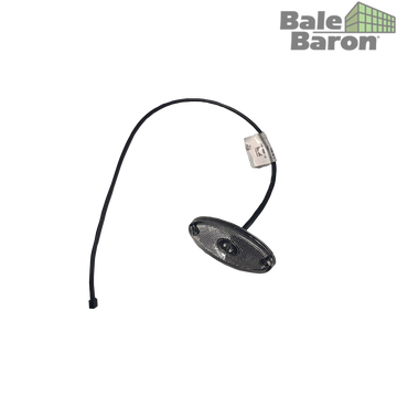 Clear LED Oval Marker Light