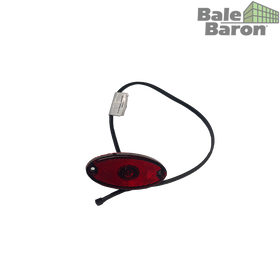 Red LED Oval Marker Light