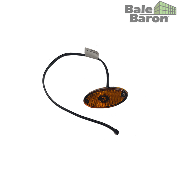 Amber LED Oval Marker Light