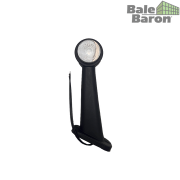 R/H Black/White LED Marker Light - PT