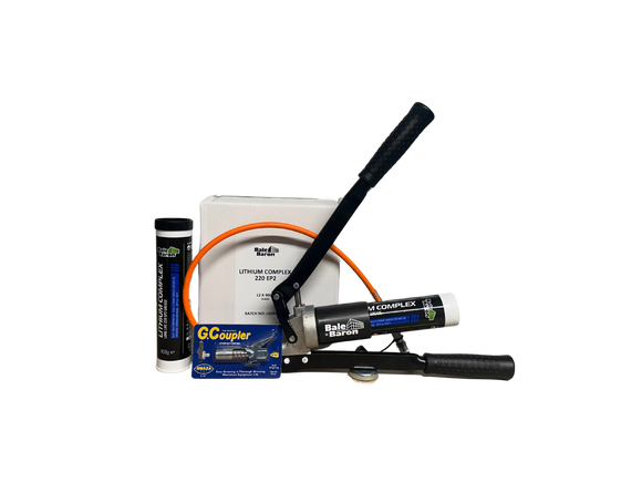 Special Offer - Speedy Grease Gun, G Coupler, and x12 GL EP2 BLUE Grease Cartridges