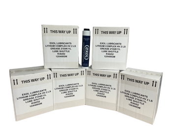 Exol Blue Complex Lubeshuttle Grease Cartridges (x72 Screw-in Type)