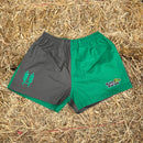 Bale Baron X Hexby Green/Grey Harlequin Shorts-1