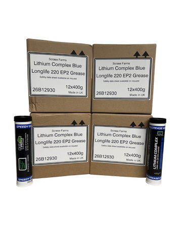 Exol Complex Blue EP2 Grease Cartridge for Speedy Grease Guns x48
