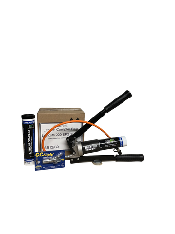 Special Offer - Speedy Grease Gun, G Coupler, and x12 EXOL EP2 BLUE Grease Cartridges