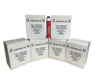 Exol Red Complex Lubeshuttle Grease Cartridges (x72 Screw-in Type)