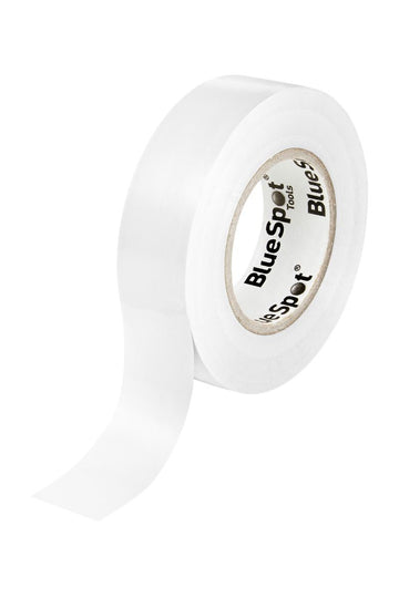 20m White PVC Electrical Tape – Insulation Tape for Wiring & Repairs - 0