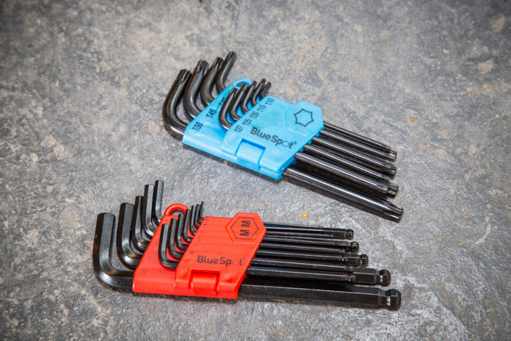 13PCE Long Arm Metric Ball End Hex Key Set (1.27-10mm)