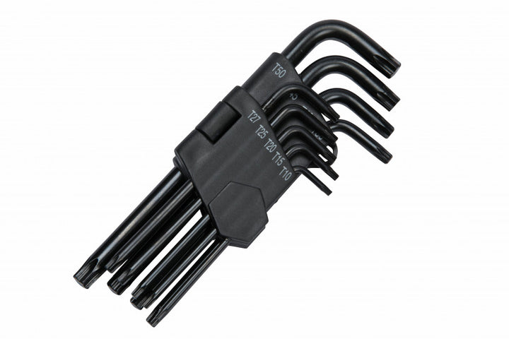 9 PCE Long Arm Torx Key Set (T10-T50)