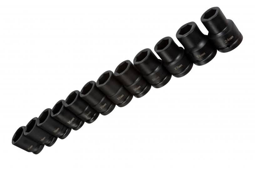 *Special Offer* - 1 x 12 PCE 1" Metric Deep Impact Sockets (24-41mm), 3/4" 1000mm (39") Power Bar & 3/4" Female to 1" Male Impact Adaptor (RRP £149.15 + VAT) Lifetime Guarantee