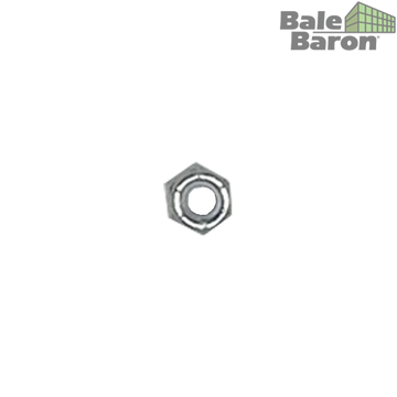 202220 - 1/4-20 UNC Hex Nylon Lock Nut Zinc