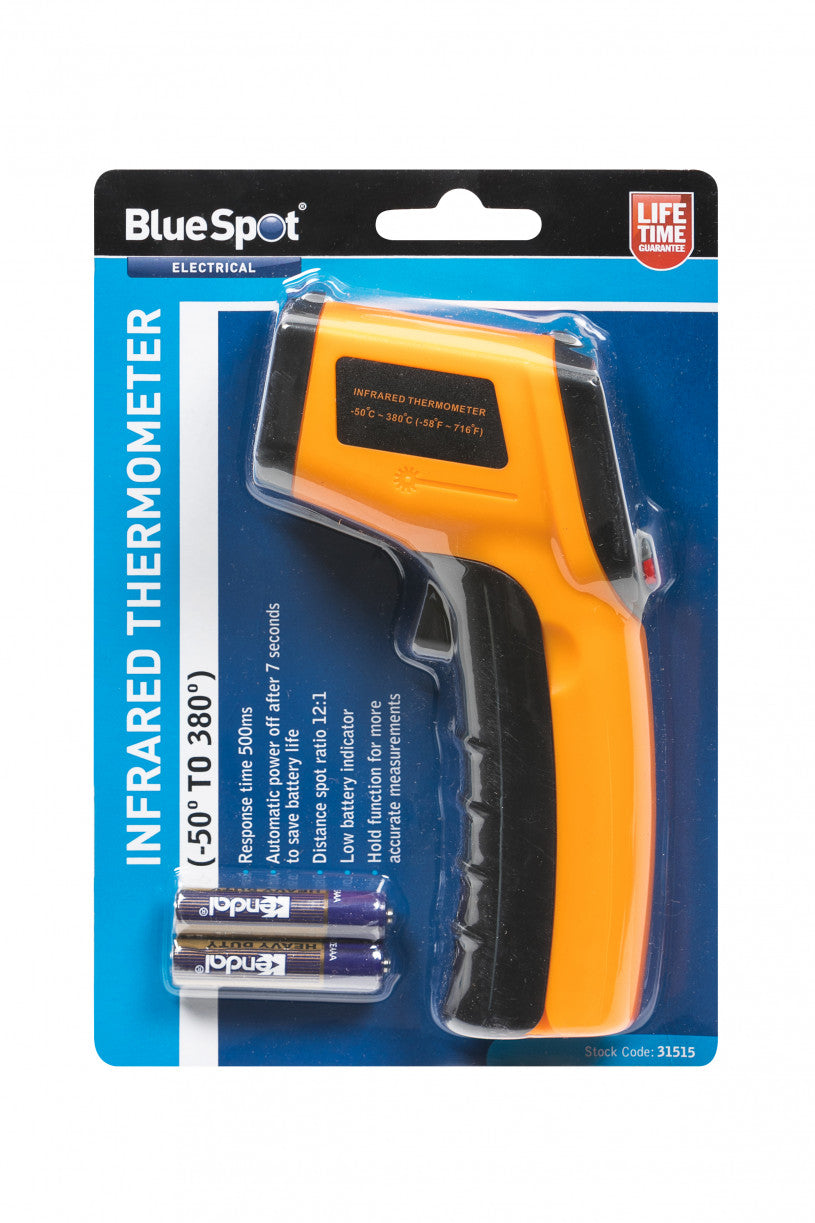 BlueSpot Infrared Thermometer (-50° to 380°)