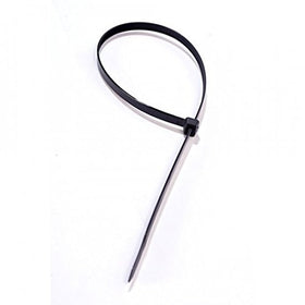 50 Pce 7.5mm x 450mm Black Cable Ties - 0