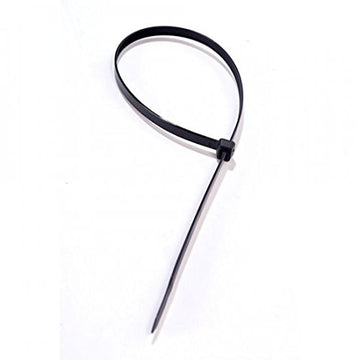50 Pce 7.5mm x 450mm Black Cable Ties - 0