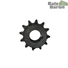 38001 - #50x12T Sprocket c/w 5/16-18 x 3/8 Set Screws