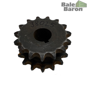 38025 - Sprocket - Double c/w Set-Screws