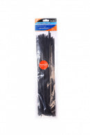 50 PCE 4.8mm x 350mm Black Cable Ties-1