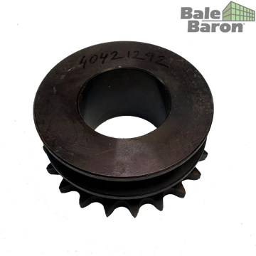 40421292 - 4.25” Pulley #50 24 Tooth Sprocket Combo c/w Bearings