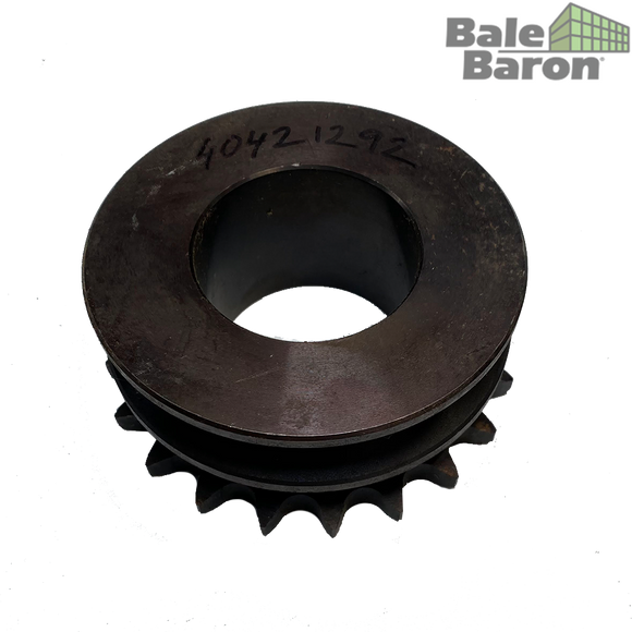 40421292 - 4.25” Pulley #50 24 Tooth Sprocket Combo c/w Bearings