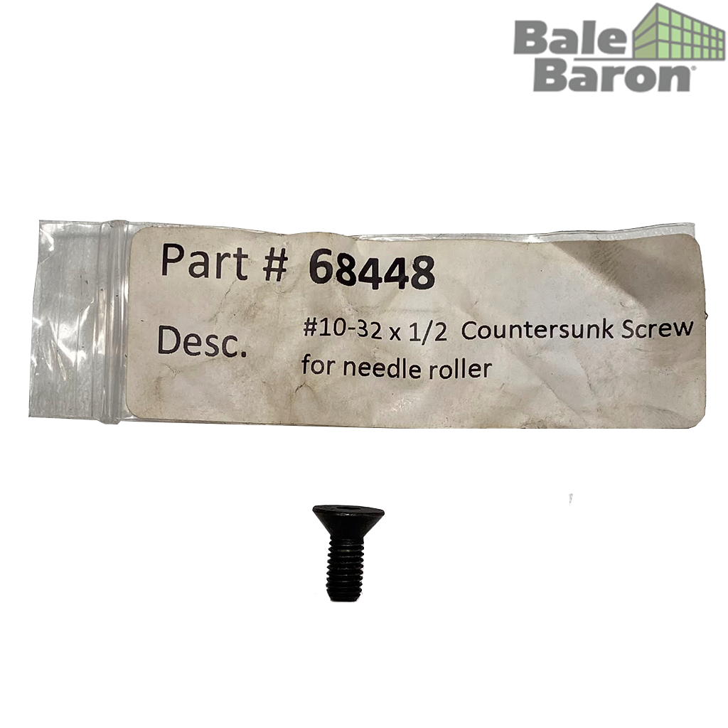 68448 - #10-32 x 9/16” Countersunk Hex Socket Screw