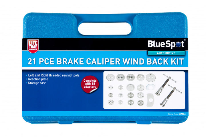 BlueSpot 21 PCE Wind Back Brake Caliper Kit