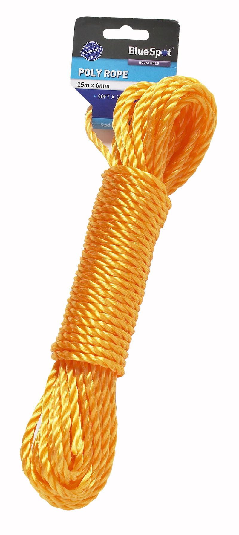 15m x 6mm (50ft) Poly Rope