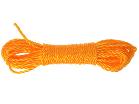 15m x 6mm (50ft) Poly Rope - 0