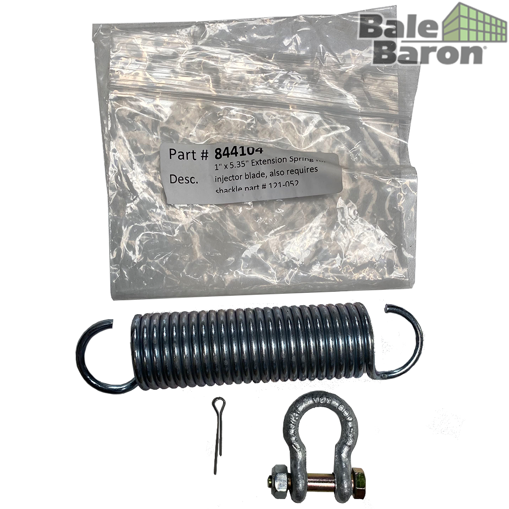 844104 - 1” x 6.5” Extension Spring
