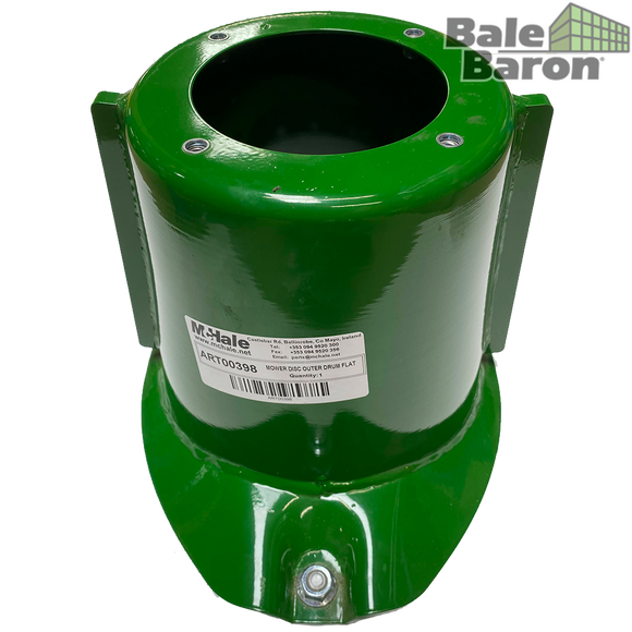 ART00398 - MOWER DISC OUTER DRUM FLAT