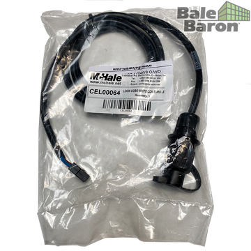 CEL00064 - LOOM COBO WHITE CON EURO LEAD