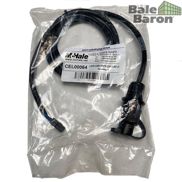 CEL00064 - LOOM COBO WHITE CON EURO LEAD