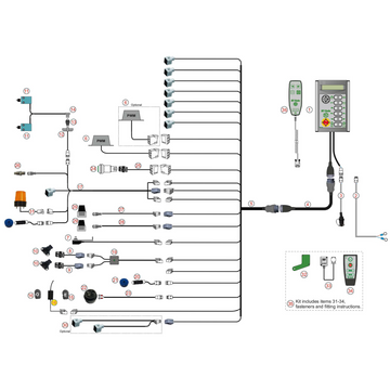 CEL00230 - RECEIVER 433 COMPLETE ASY - 0