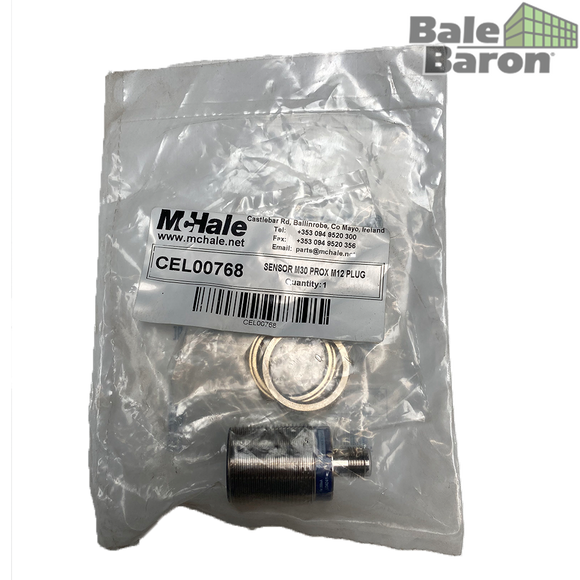 CEL00768 - SENSOR M30 PROX M12 PLUG