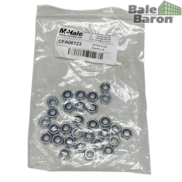 CFA00123 - NUT M10 NYLOC Z/P